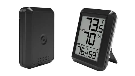 gun safe temperature monitor